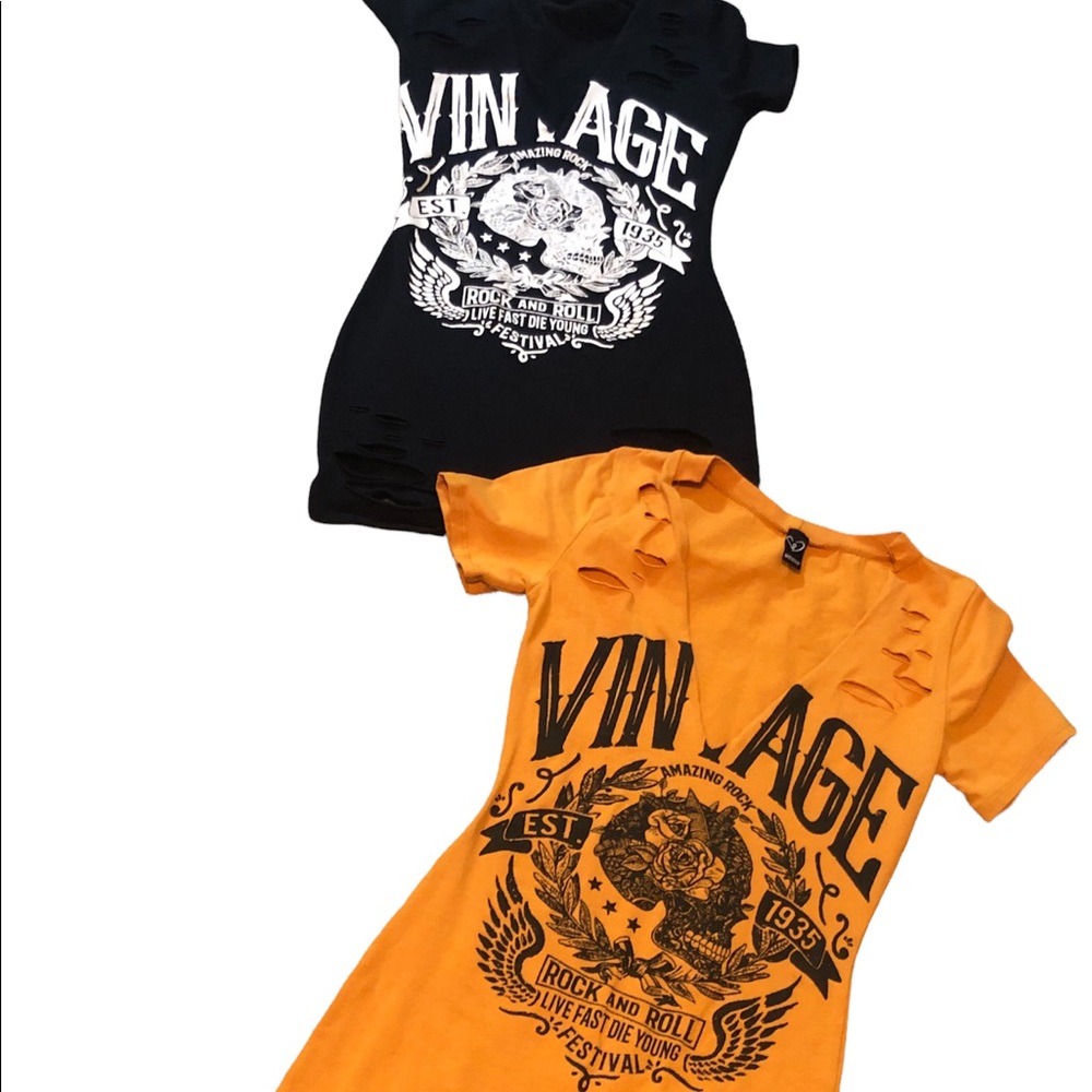 NEW TOP BUNDLE - Vintage Rock N Roll